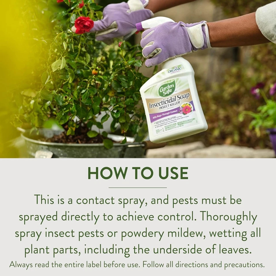 32 Oz. Insecticidal Soap Ready-To-Use, 1 Count (Pack of 1)
