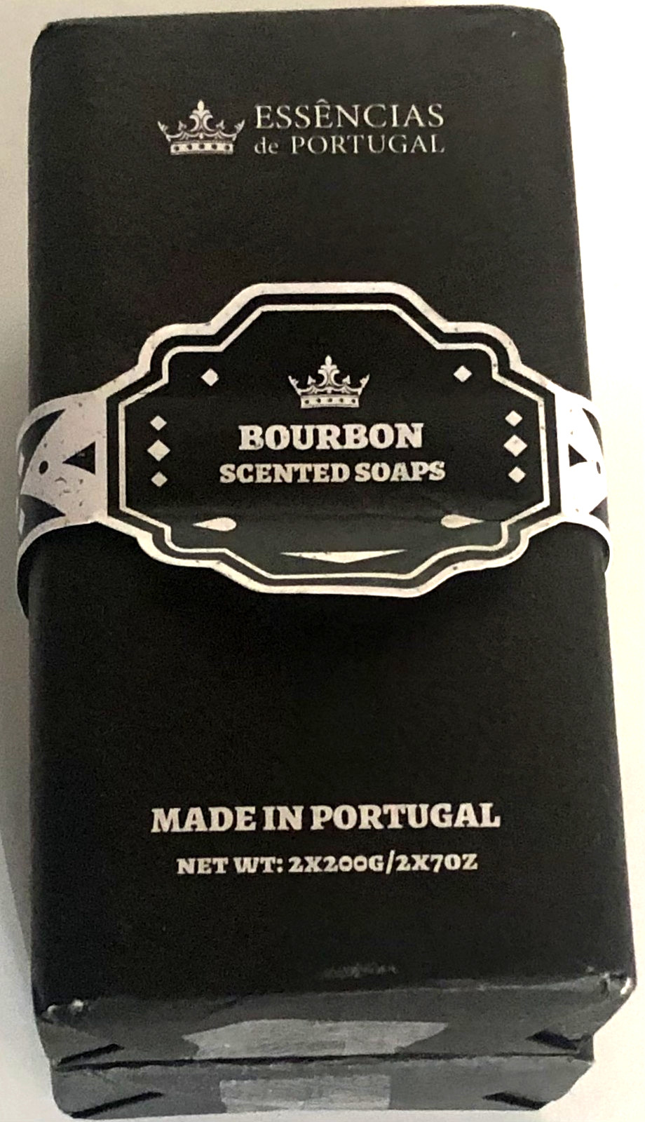 Essencias de Portugal Bourbon Scented Soap Set of 2x 200g 7 Oz Each