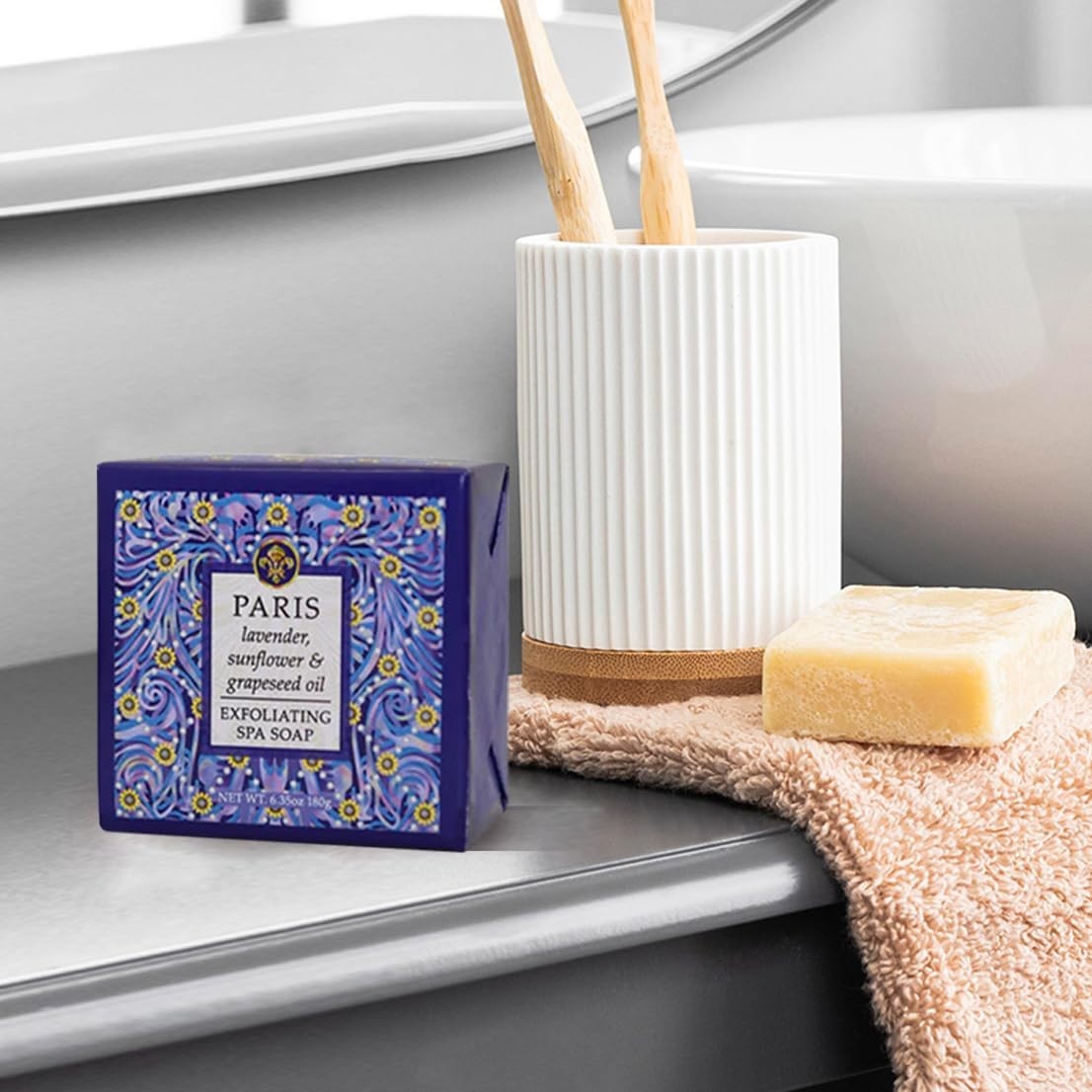 Parisian Elegance 6.35oz Organic Shea & Lavender Soap