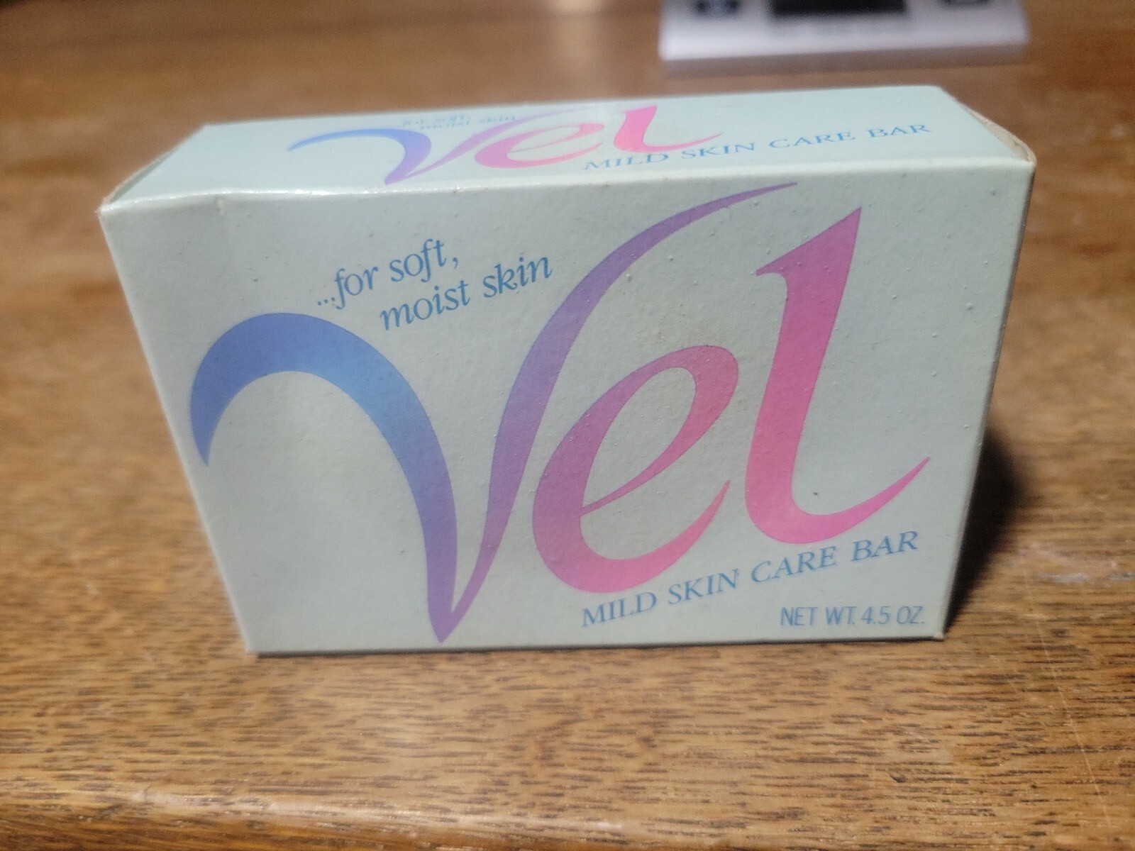 NOS In Box VEL Mild Skin Care Bar Soap 4.5 oz Colgate Palmolive