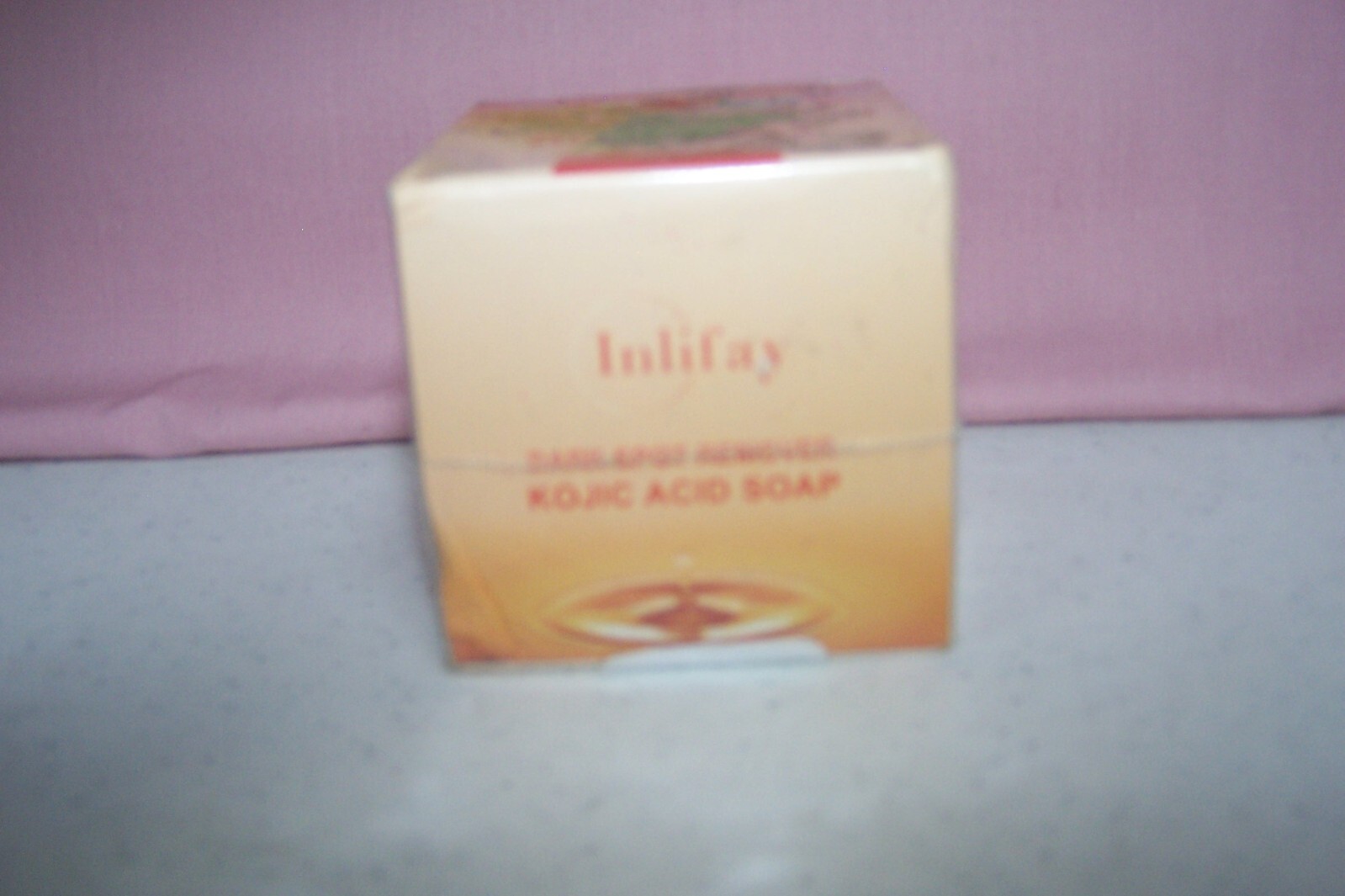 Inlifay Kojic Acid Soap, Dark Spot Remover Soap NEW in Box 5.29 oz./150 g.