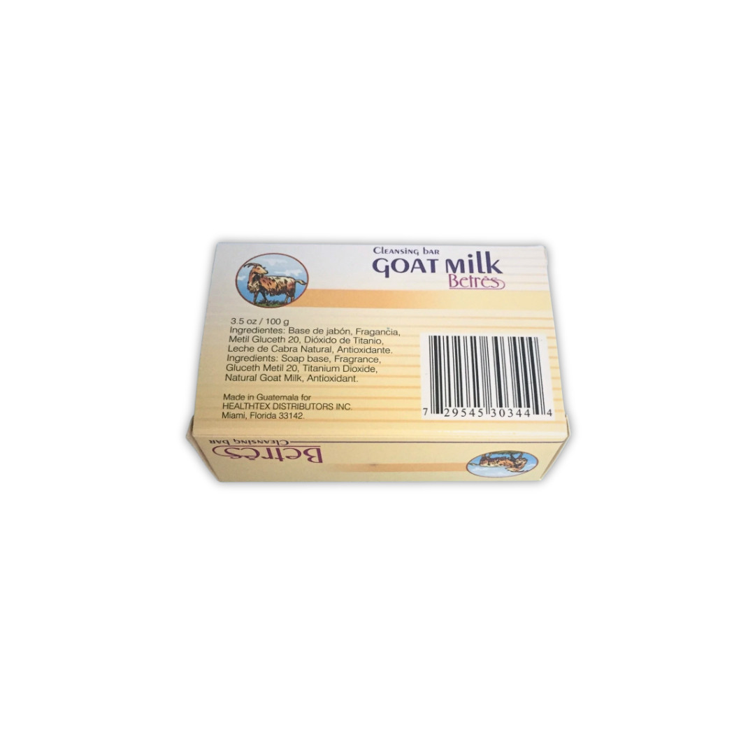 (2 Pack) Goat Milk Cleansing Bar Soap 3.5 oz. Jabón de Leche de Cabra