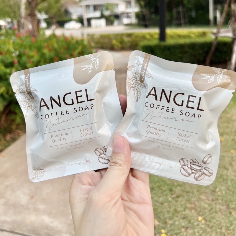 5X ANGEL COFFEE Soap Herbs Natural Scrub Face Body Mahad Turmeric Tamarind 50g