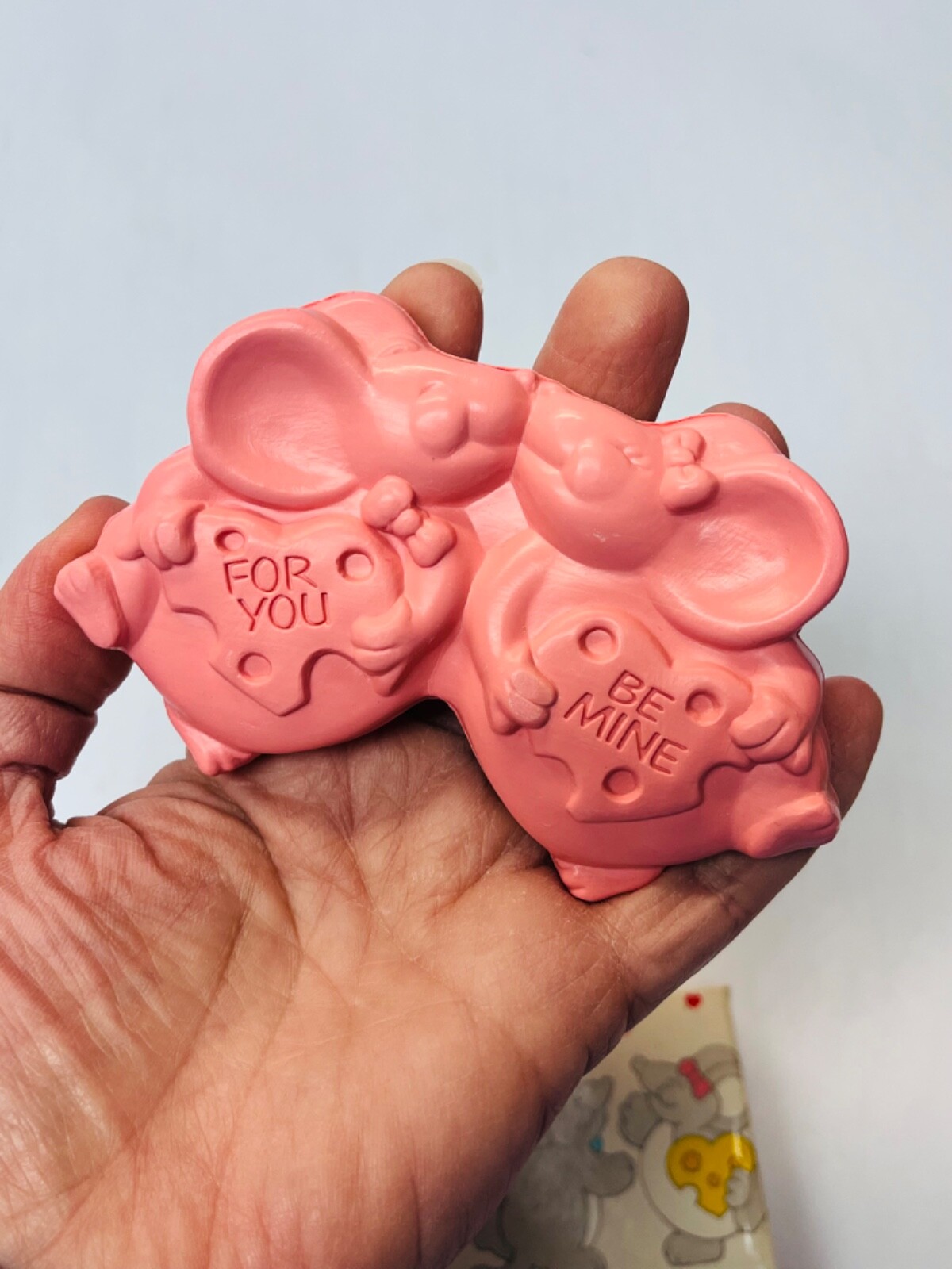 Avon Say Cheese Snap Apart Soap “A Perfect Couple” Valentine’s Present BIN 18