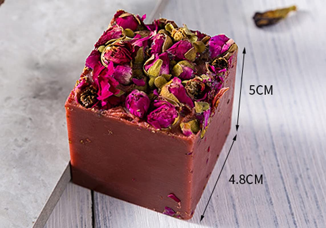 Rose Flower Botanical Soap Bar,110G Handmade Natural Essential Oil Floral Bod…