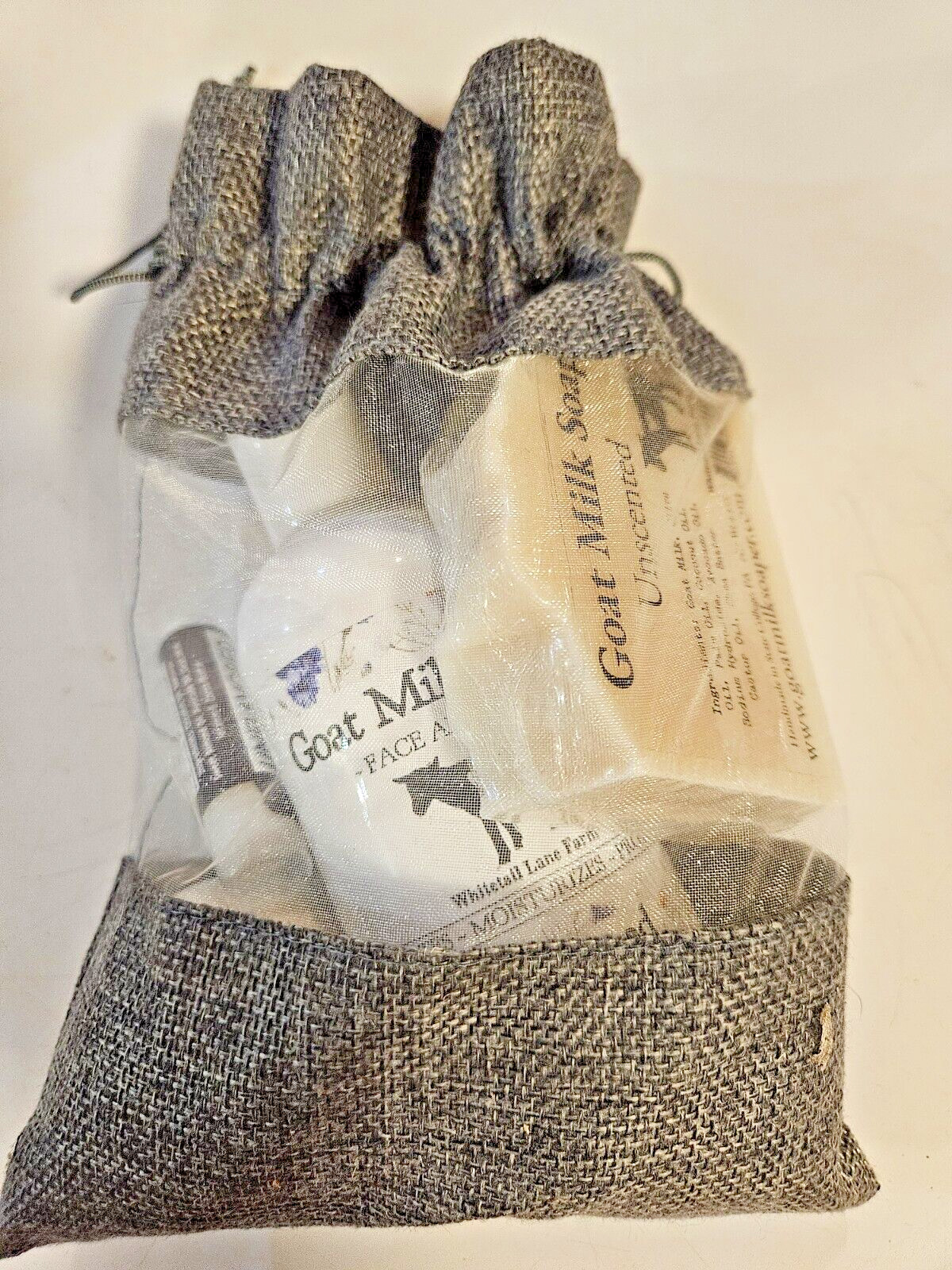 Goat Milk 4pc Essentials Gift Pack Unscented Whitetail farm