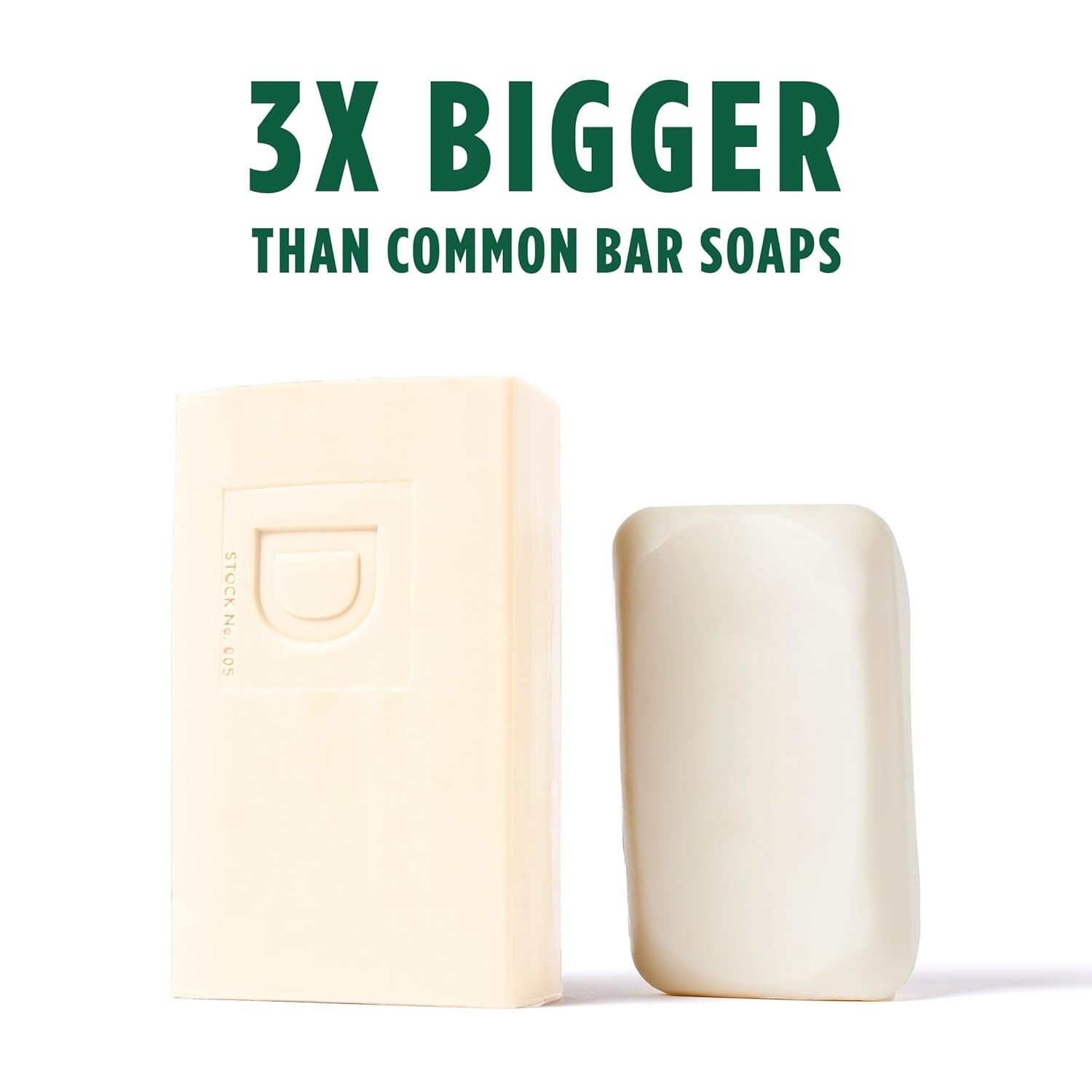 Big Brick of Soap Bar for Men – Superior Grade, Extra Large, All Skin Types, …