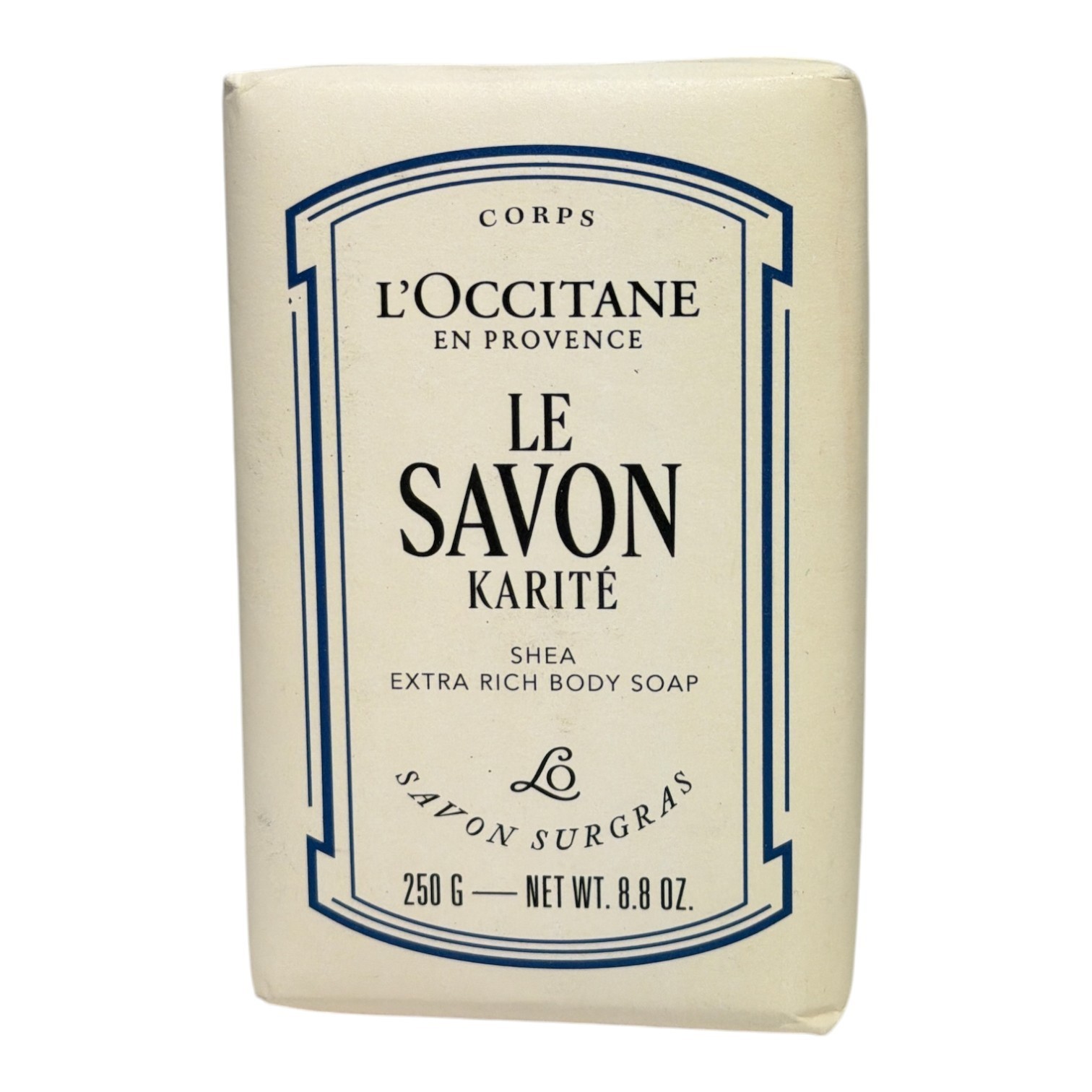 *L’Occitane En Provence Le Savon Karite Shea Extra Rich Body Soap 250g/8.8oz.