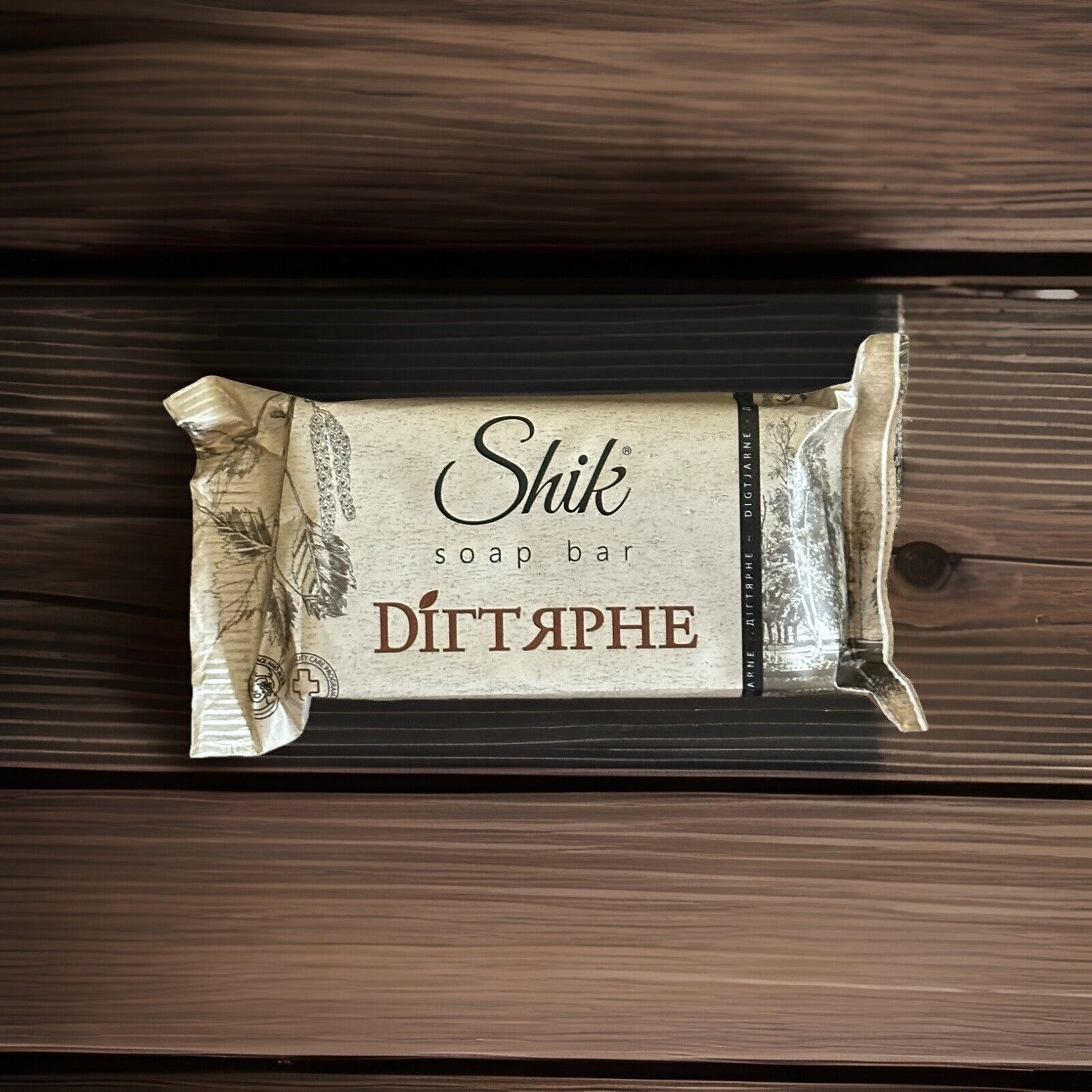 Ukrainian soap with natural birch tar, antiseptic action tar 3 x 140gr
