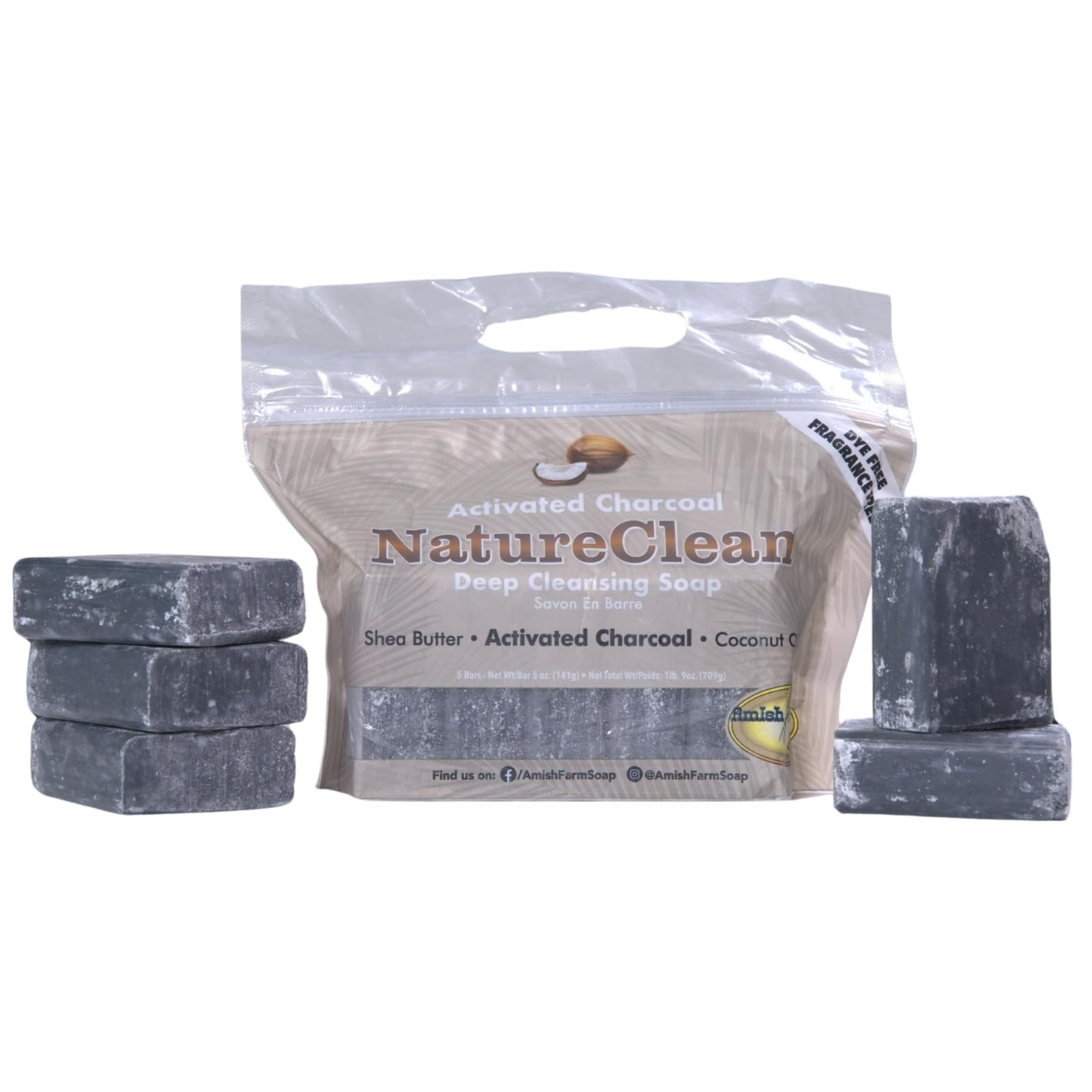 Farms NatureClean Deep Cleansing & Bentonite Soap – 5 Bars