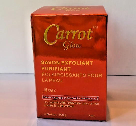 Carrot Glow Exfoliating Purifying Soap With Carrot Oil & Vit. A,K,E 7oz/200g