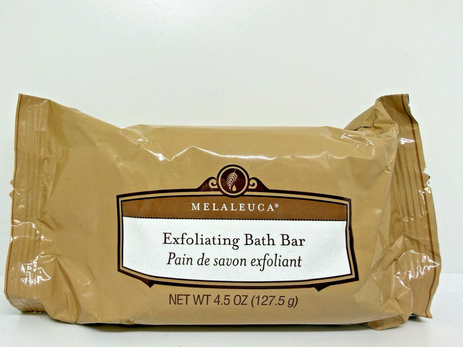 Melaleuca Exfoliating Bath Bar Soap 4.5 Oz 127.5g Gentle Body Cleanser New