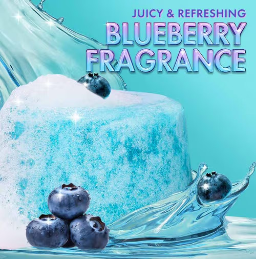 mcaffaine Blueberry Bounce Shower Marshmallow Jelly Soap – 100gm (SET Of 3)