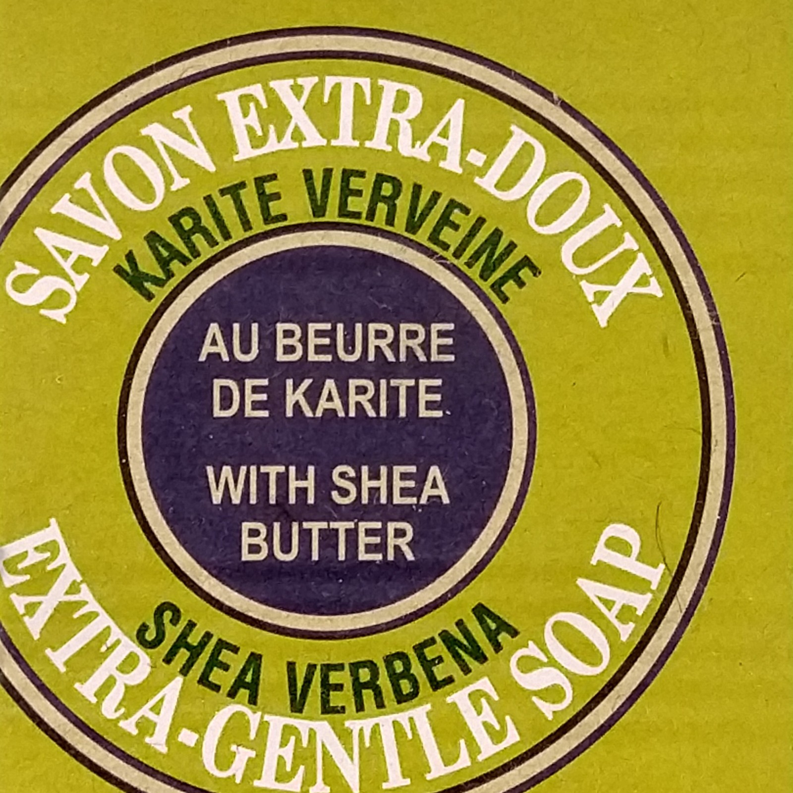 L’OCCITANE Shea Verbena Extra Gentle Body Soap 250G New