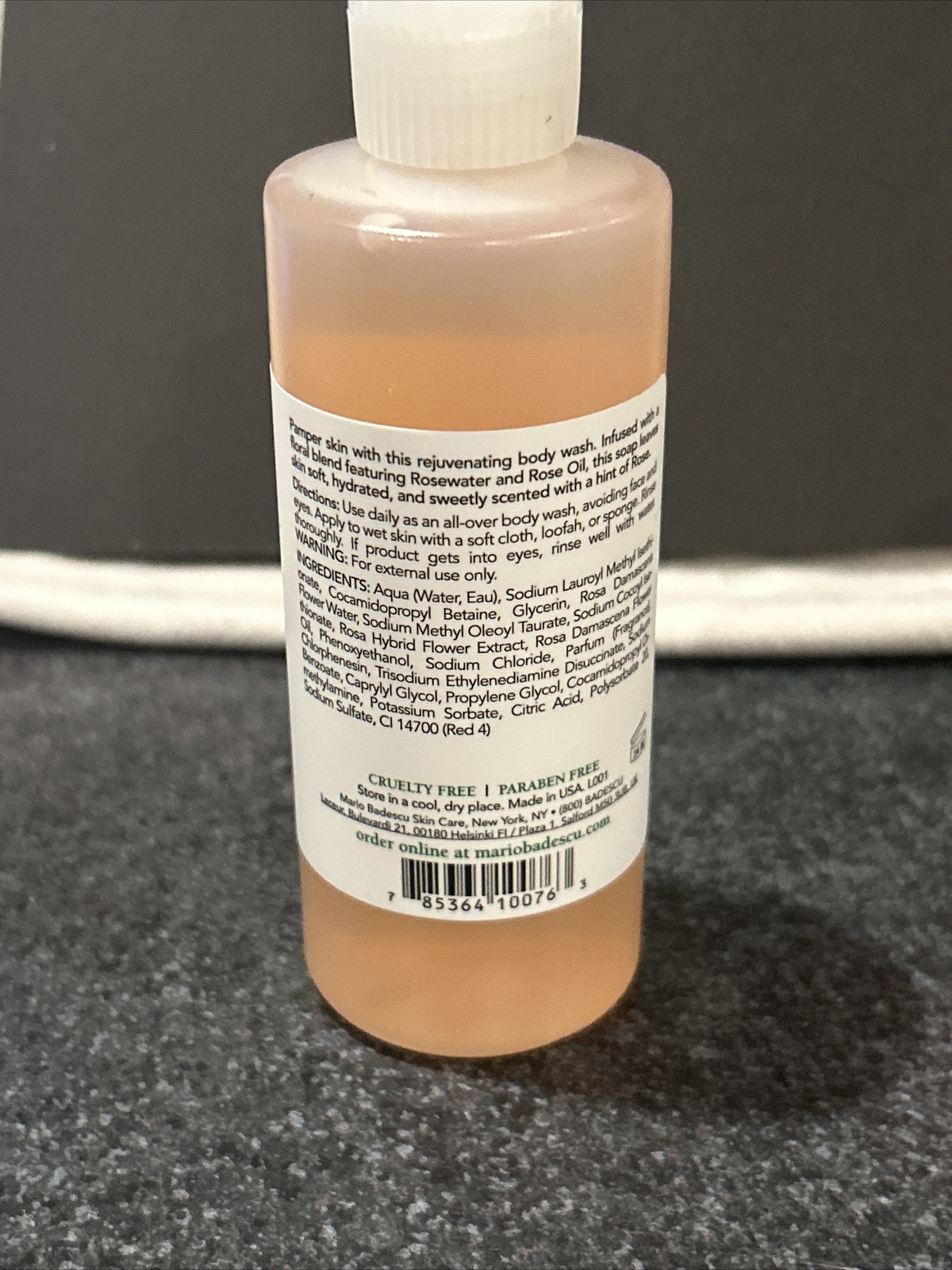 Mario Badescu Skin Care Rose Body Soap, 118 mL / 4 fl. oz – New – All Skin Types