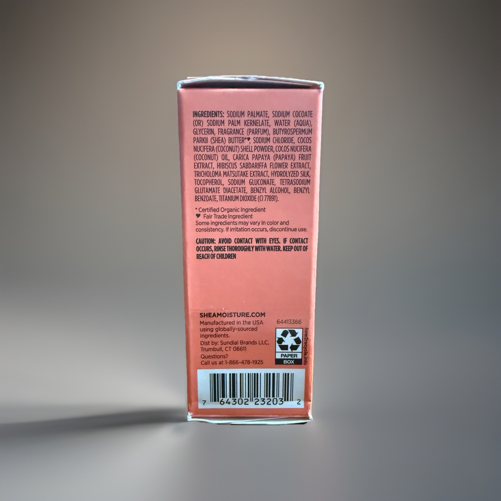 Shea Moisture Coconut & Hibiscus Shea Butter Glowing Radiance Bar 8 oz