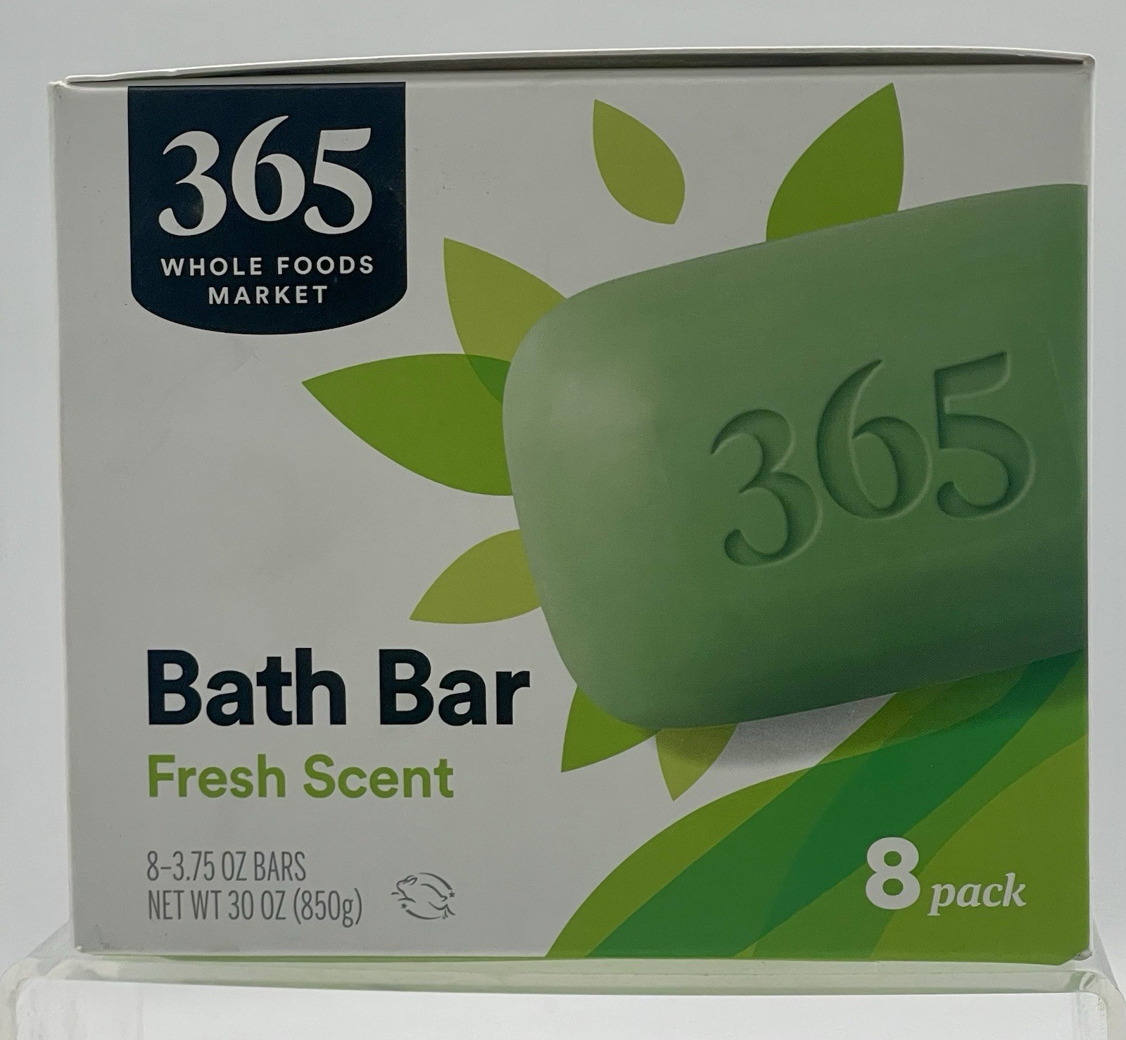 365 by Whole Foods Market BathBarSoap Fresh Scent 8 Pack Paraben Free NetWT 30OZ