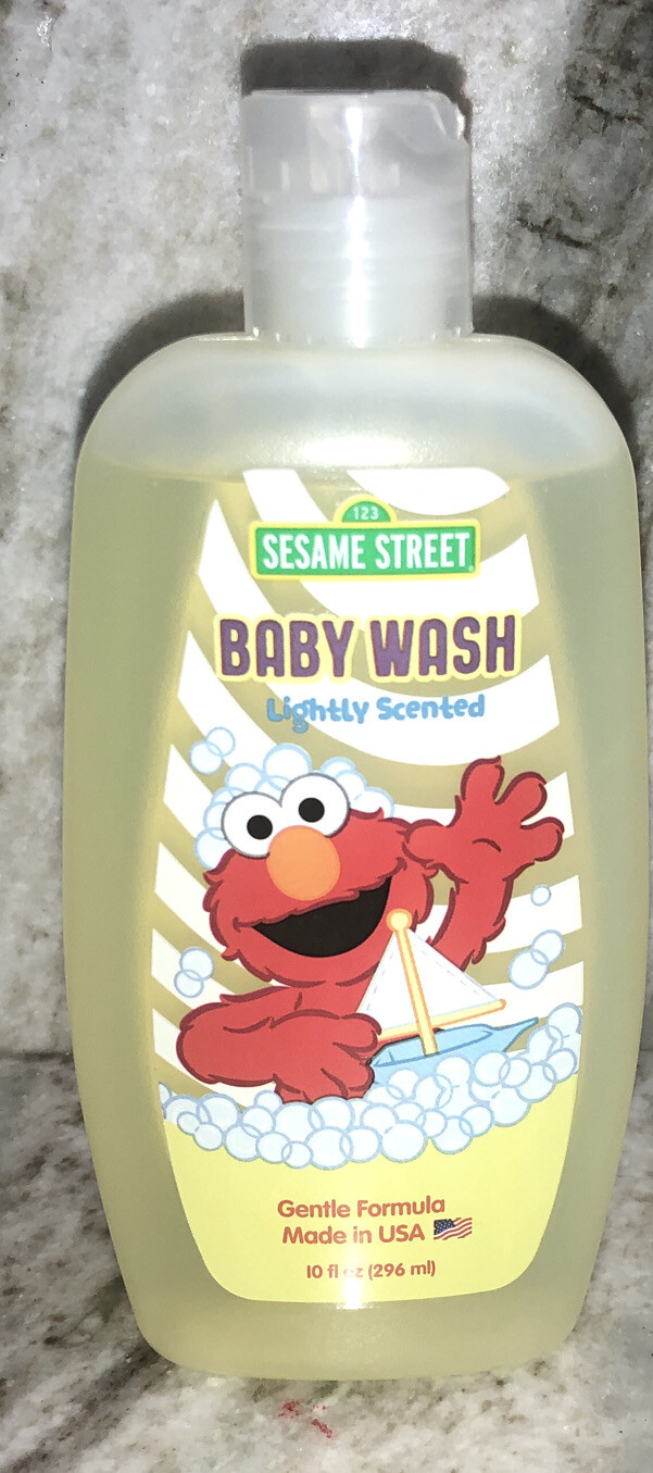 Sesame Street Baby Wash-Gentle Formula-1 ea 10 fl. oz. /296 ml.Blt-SHIPS N 24HRS
