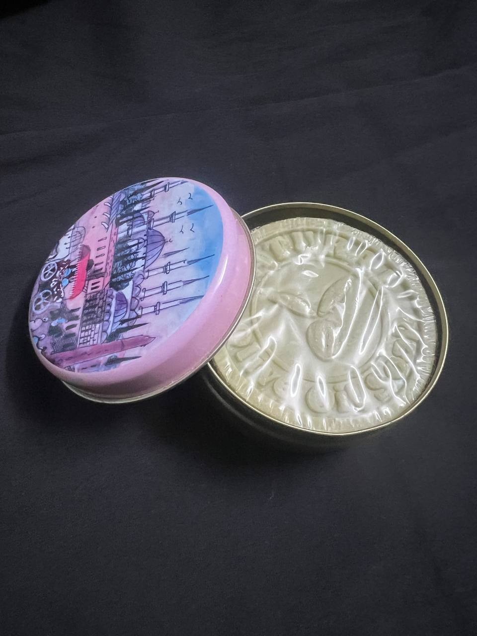 Organic Olive Oil Soap Luxury Turkish Istanbul Tin Case Handmade Souvenir Gift