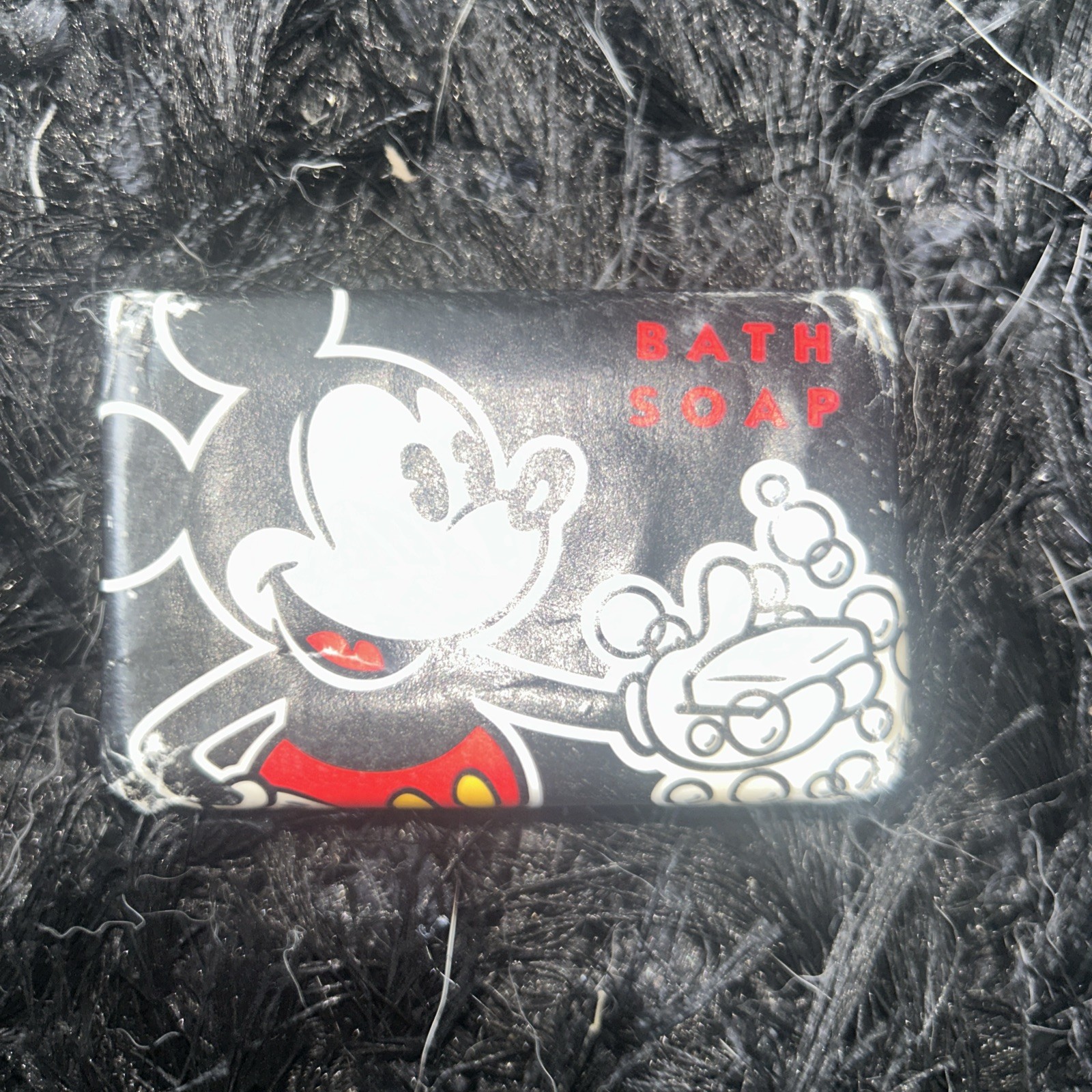Walt Disney Resort Mickey Mouse Bath Bar Soap HD29 Vintage b9