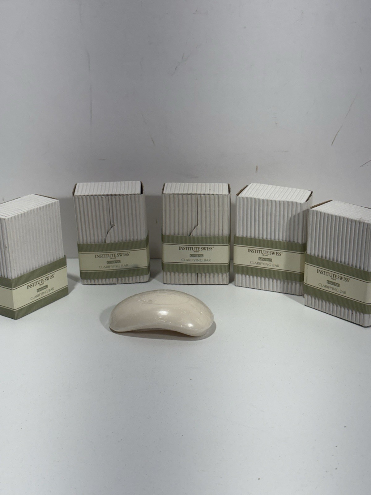 Institute Swiss Brand Clarifying Bath Soap Lot Of 6 Bar Ginseng Omni Hotels