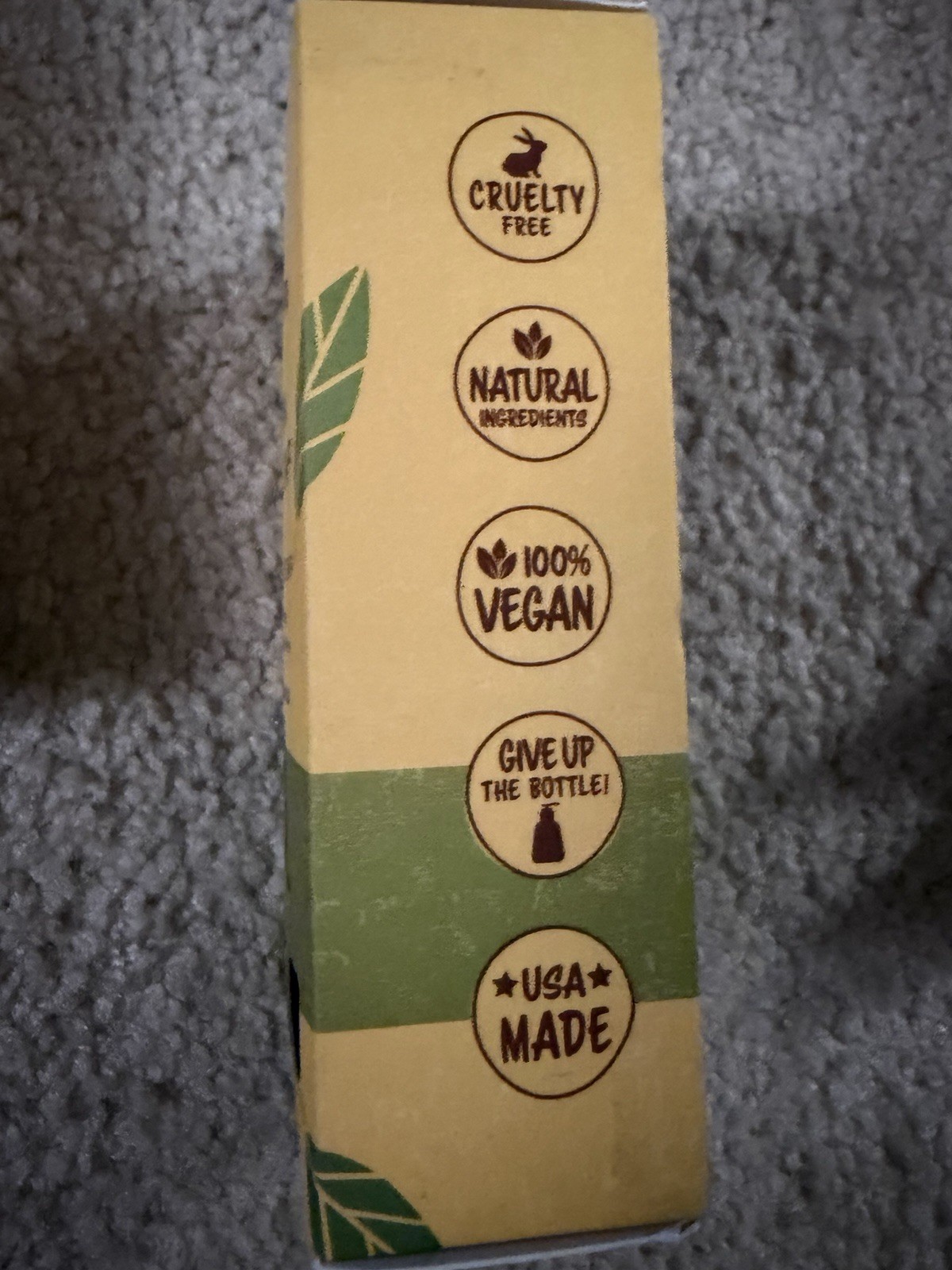 2xThe Natural Soap Company African Black All Natural Bar Soap Vegan Cruelty Free