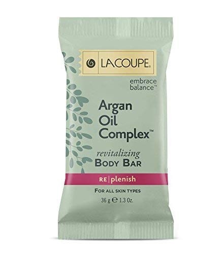 NEW ~ Lacoupe Argan Oil Complex Body Bar Soap ~ 1.3 oz ~ Set of 4 _