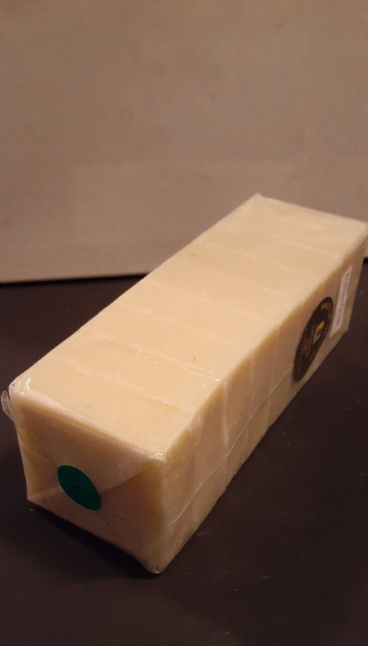 Kojic and Mango Cold Processed handmade soap loaf, 9 precut bars- Free Shipping