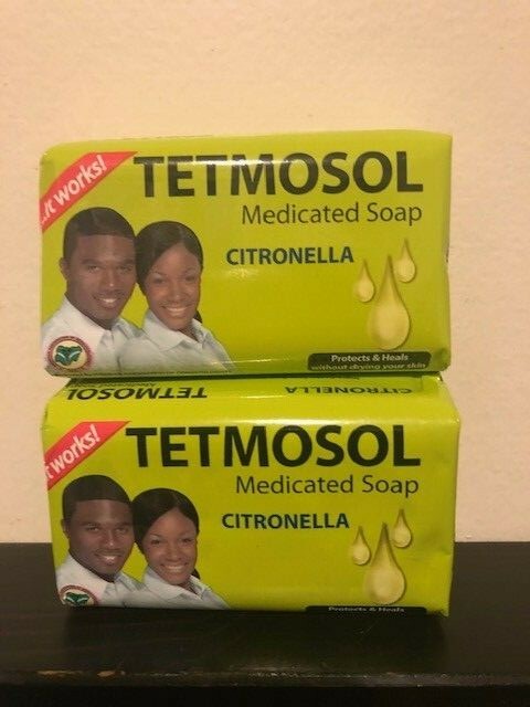2 BIG X Tetmosol Medicated Soap Citronella LOT OF 2 BIG SOAPS. USA SELLER