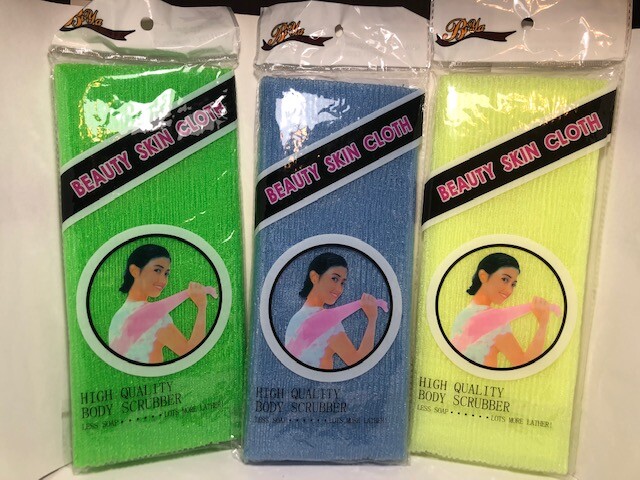 BiYa Beauty Skin Cloth 35inX11in (90cmX28cm) 3 colors (1 each $5.88)