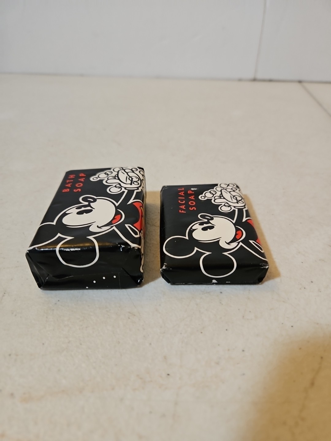 2 Bars Mickey Mouse Soap Walt Disney World Resorts Facial Soap & Bath Soap