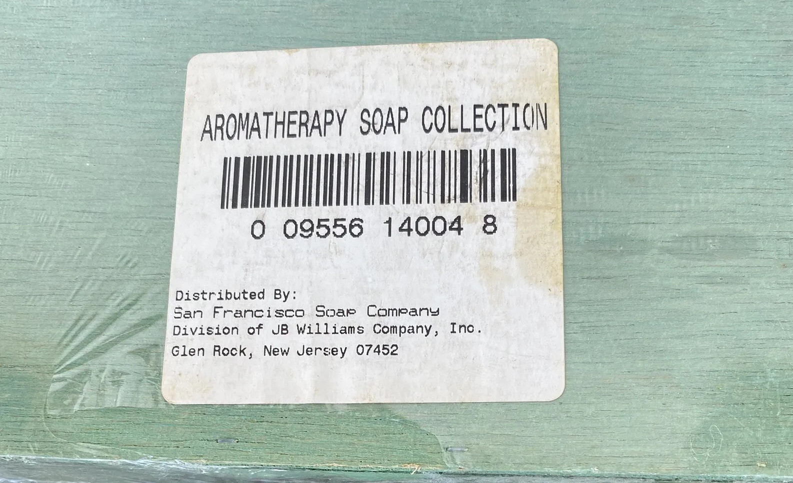 San Francisco Soap Co AROMATHERAPY Boxed Glycerin Soap Set (4 @ 5.5 Oz each)