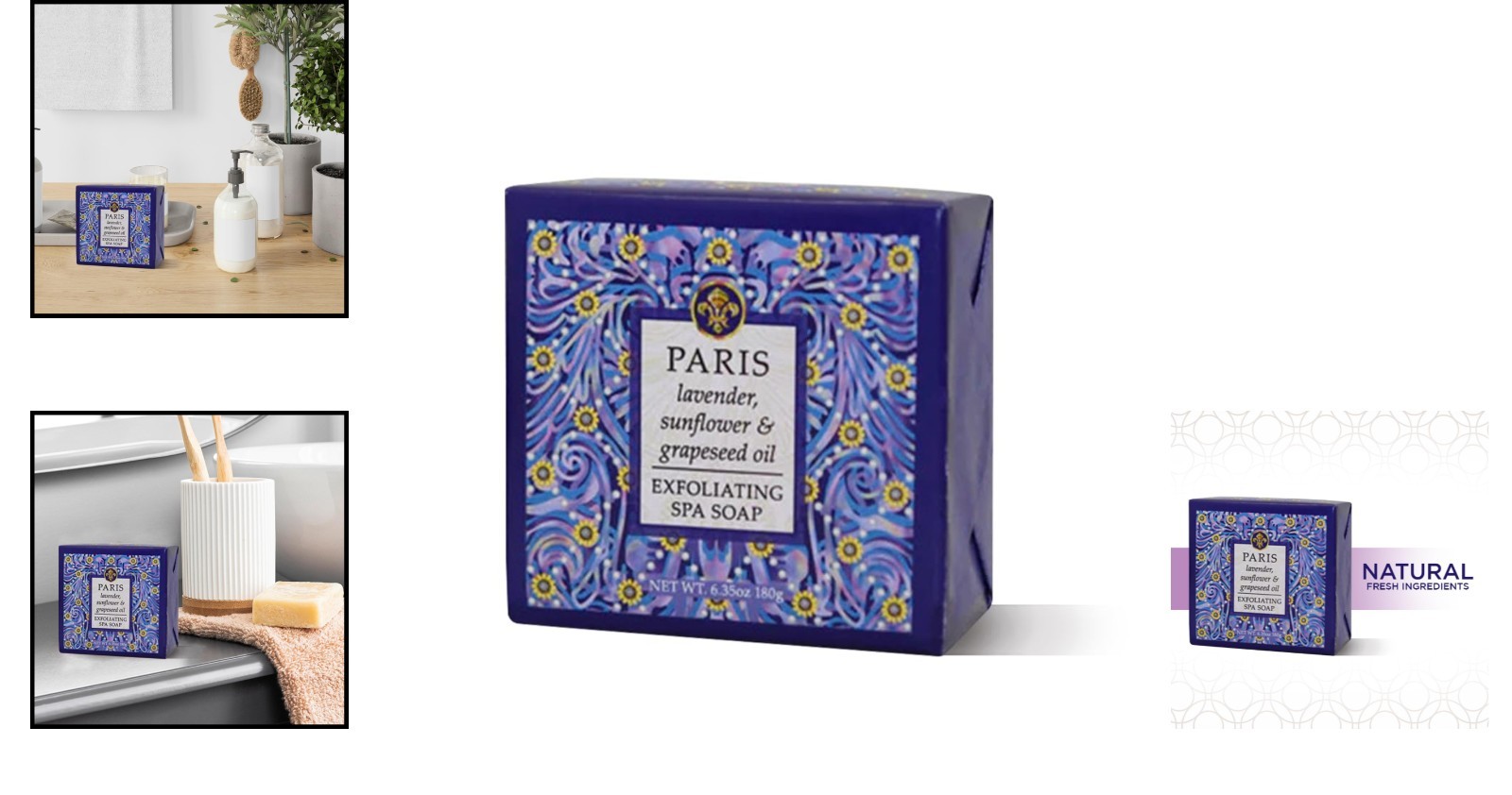 Parisian Elegance 6.35oz Organic Shea & Lavender Soap