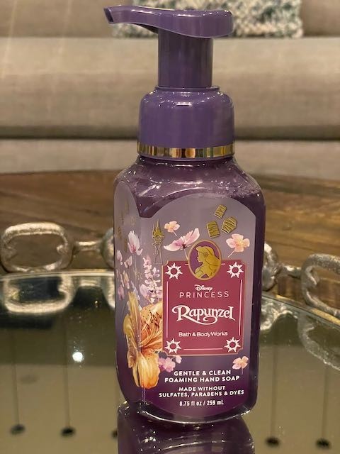 3 Bath & Body Works Disney Princess Foaming Hand Soap, Snow White Rapunzel Belle