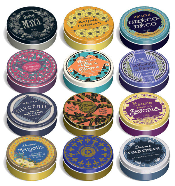 La Societe Parisienne de Savons Assorted Balms – 33gr / 1.16oz each