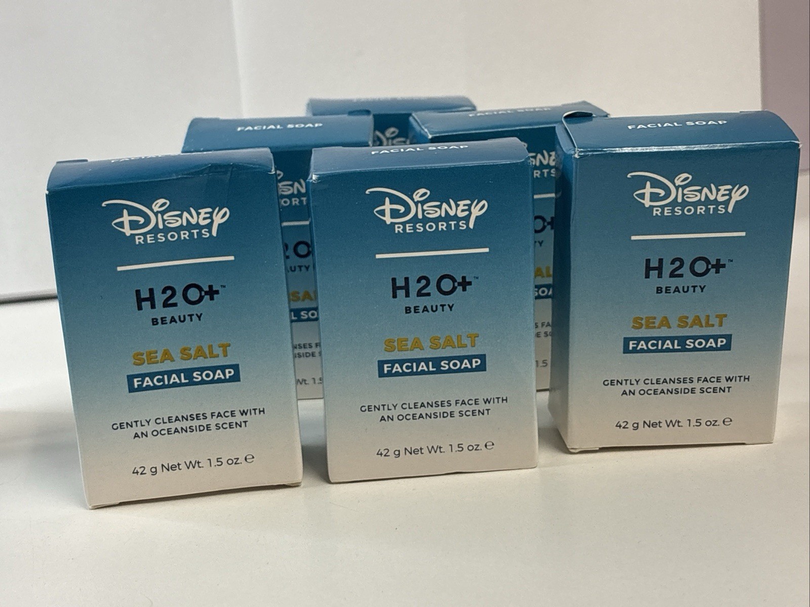 8 Disney Resorts H2O+ Beauty Sea Salt Bath Soap (2) & Facial Soap (6) ~ NEW