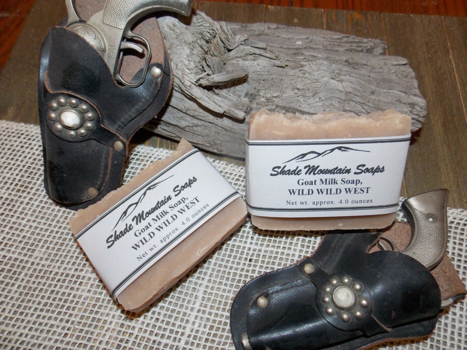 Goat Milk Soap Homemade / Handmade Moisturizing – 4 oz bar -Wild Wild West