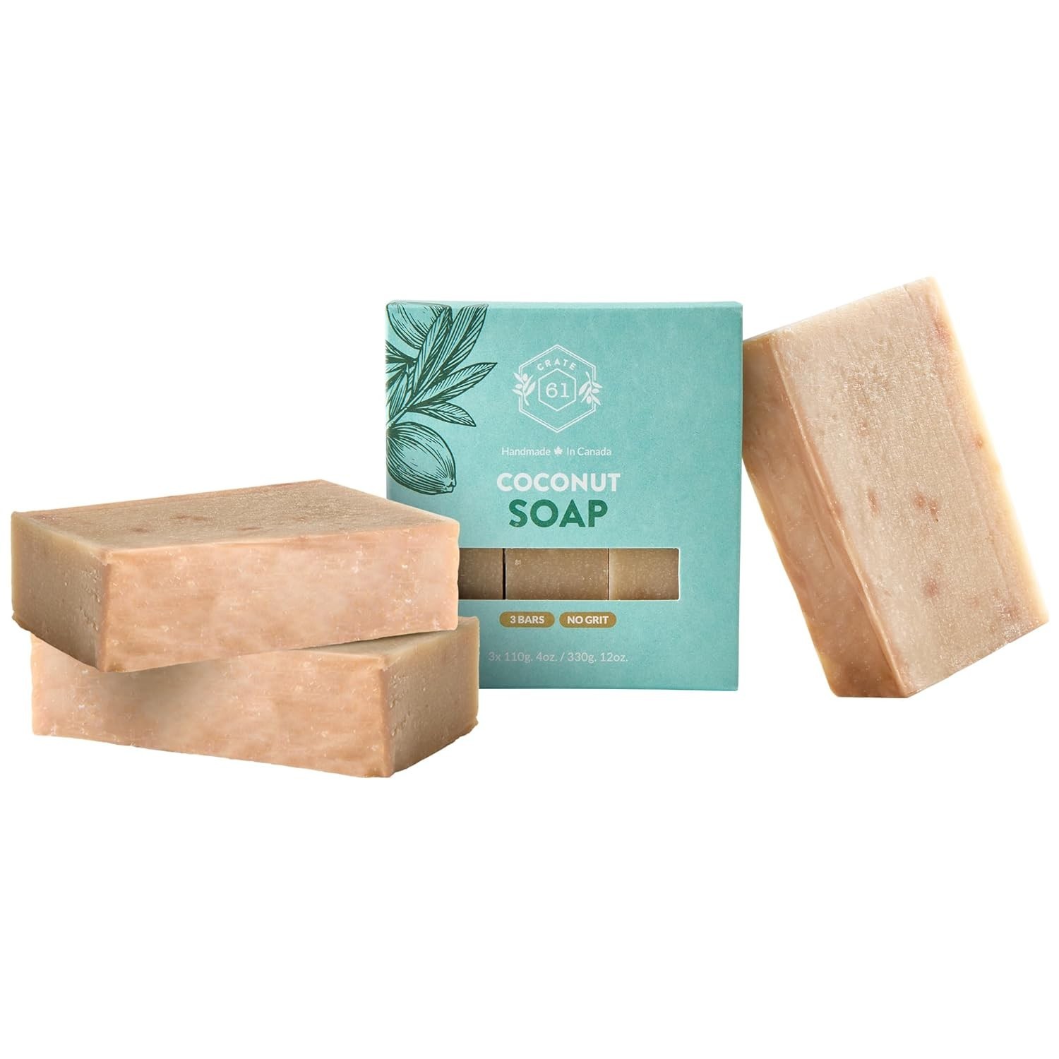 Handmade Natural Bar Soap Cold Pressed For Face And Body, With Essential Oi…