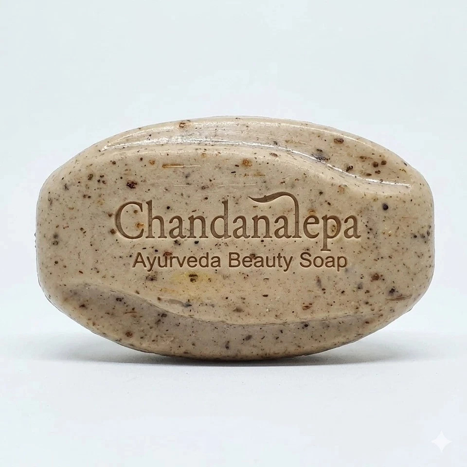 Chandanalepa Cinnamon Ayurveda Soap 100g (5-Pack) Organic Skin Brightening