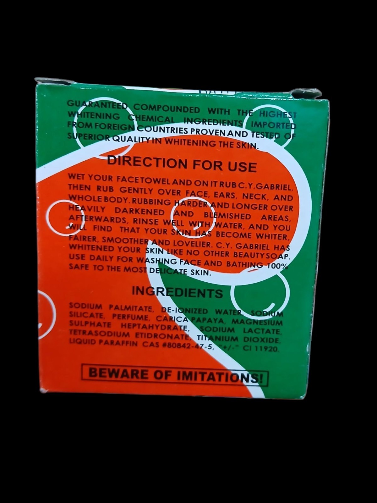 C.Y. Gabriel Special w/papaya Extract 60g X 6 (Lot Of 6)