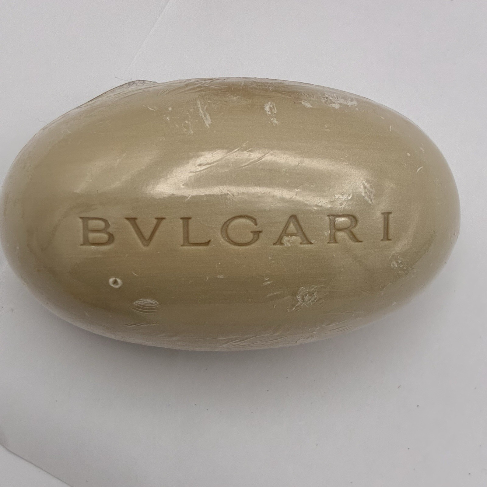 Vintage Original Bvlgari Perfumed Scented Bath Soap New Sealed 75g Soap Bar Oval