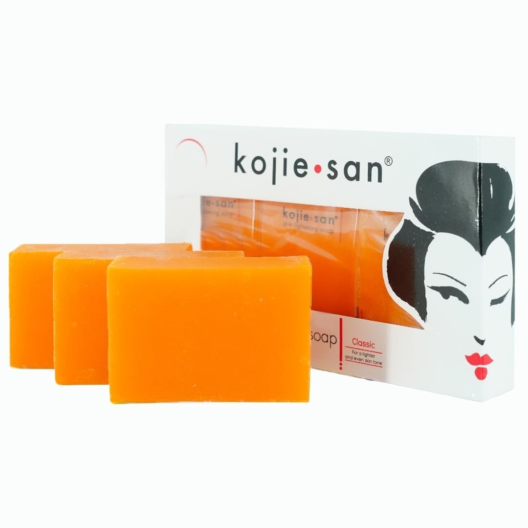 Gentle Kojic Acid Soap for Acne-Prone Skin – 3 Bars of Nourishing Citrus Cleanse