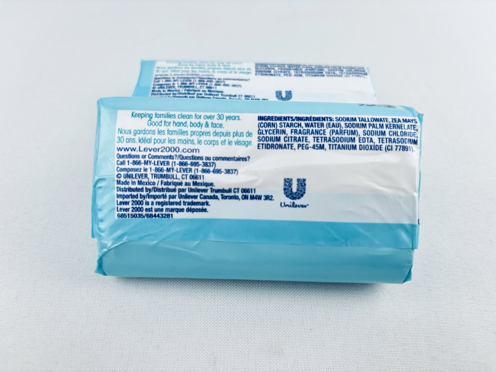 Lever 2000 Bar Soap 4oz Original Scent Unilever Refreshing Clean Lot Of 2 Read