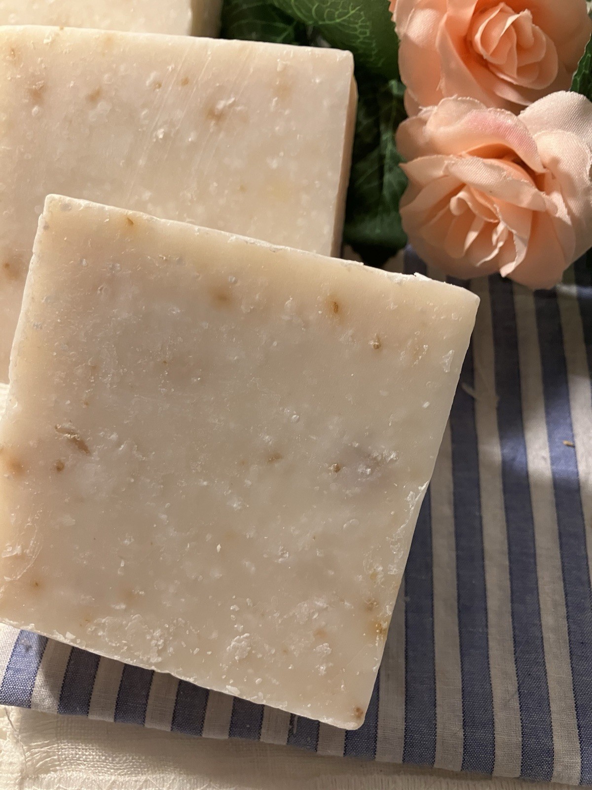 Handmade Artisan Soap Cold-Processed~Organic~Tropical Garden w/ Greek Yogurt
