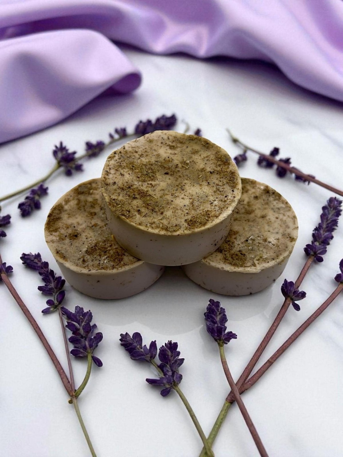 Dream O’ Lavender Jasmine Flower Shea Butter Exfoliating Bar Soap