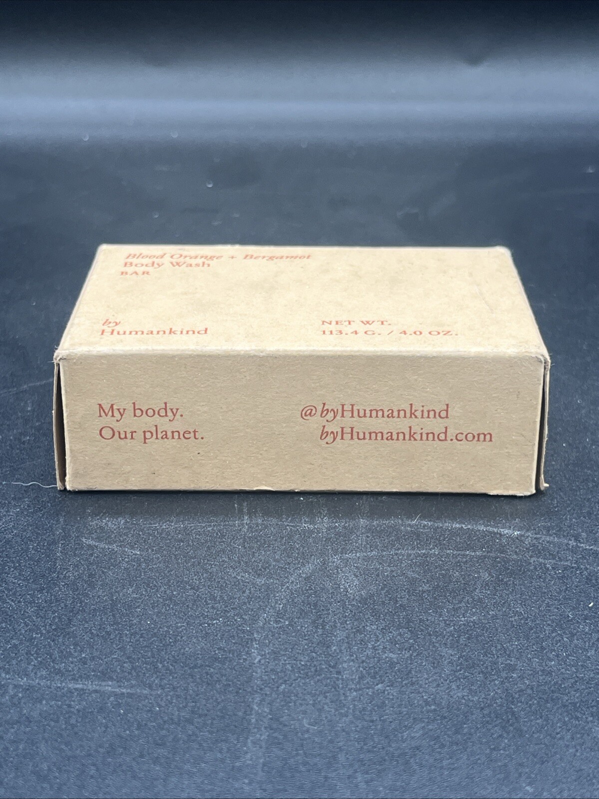 Humankind Blood Orange and Bergamot Body Wash Bar NEW