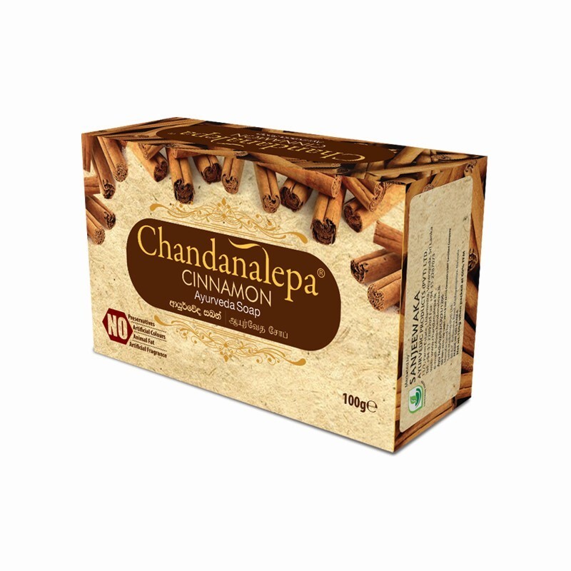 Ayurveda Cinnamon Soap Chandanalepa Beauty Body