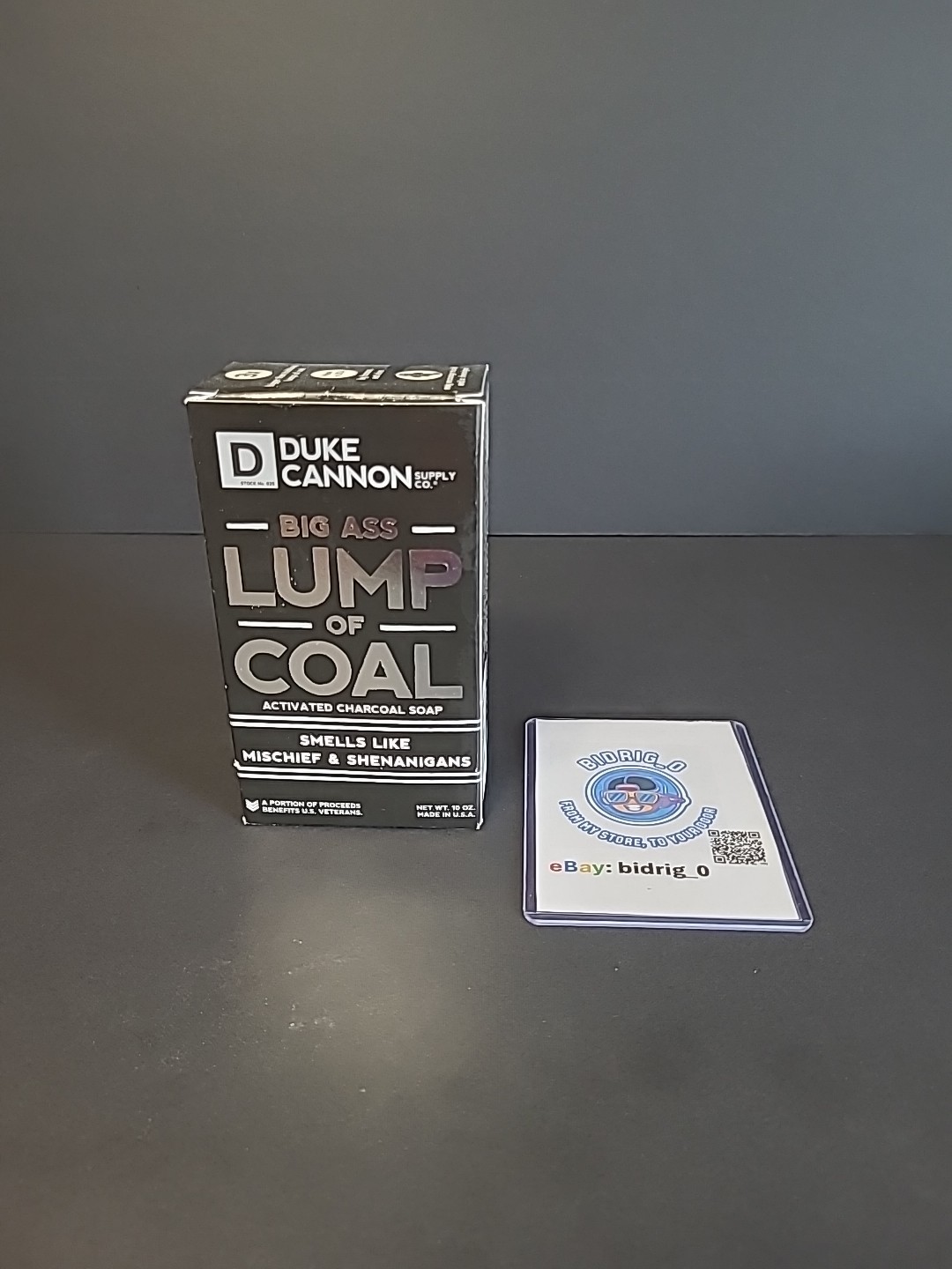Duke 01HOLIDAYCOAL1 Charcoal Soap – 10oz