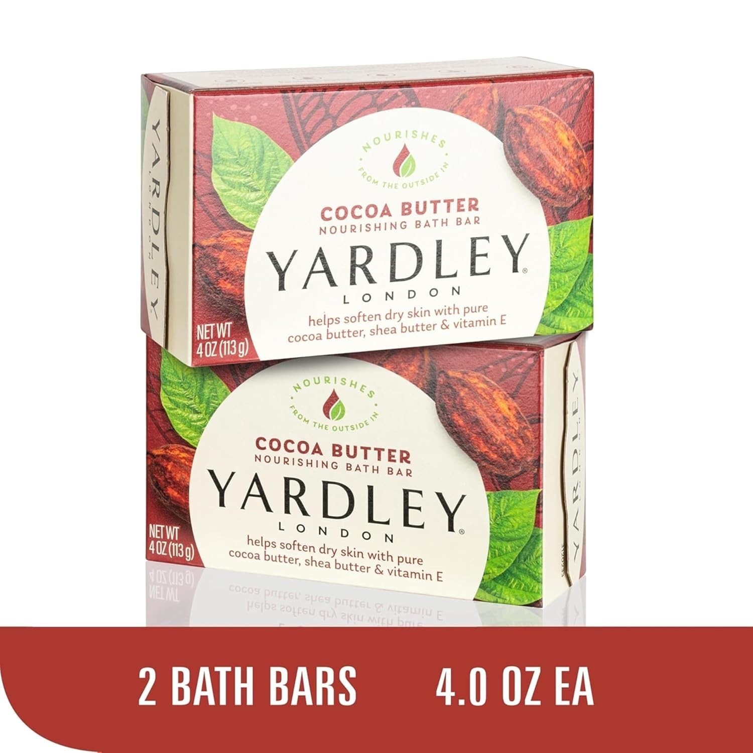 Yardley London Soap Bath Bar Bundle – 10 Bars Total / 2 Of Each