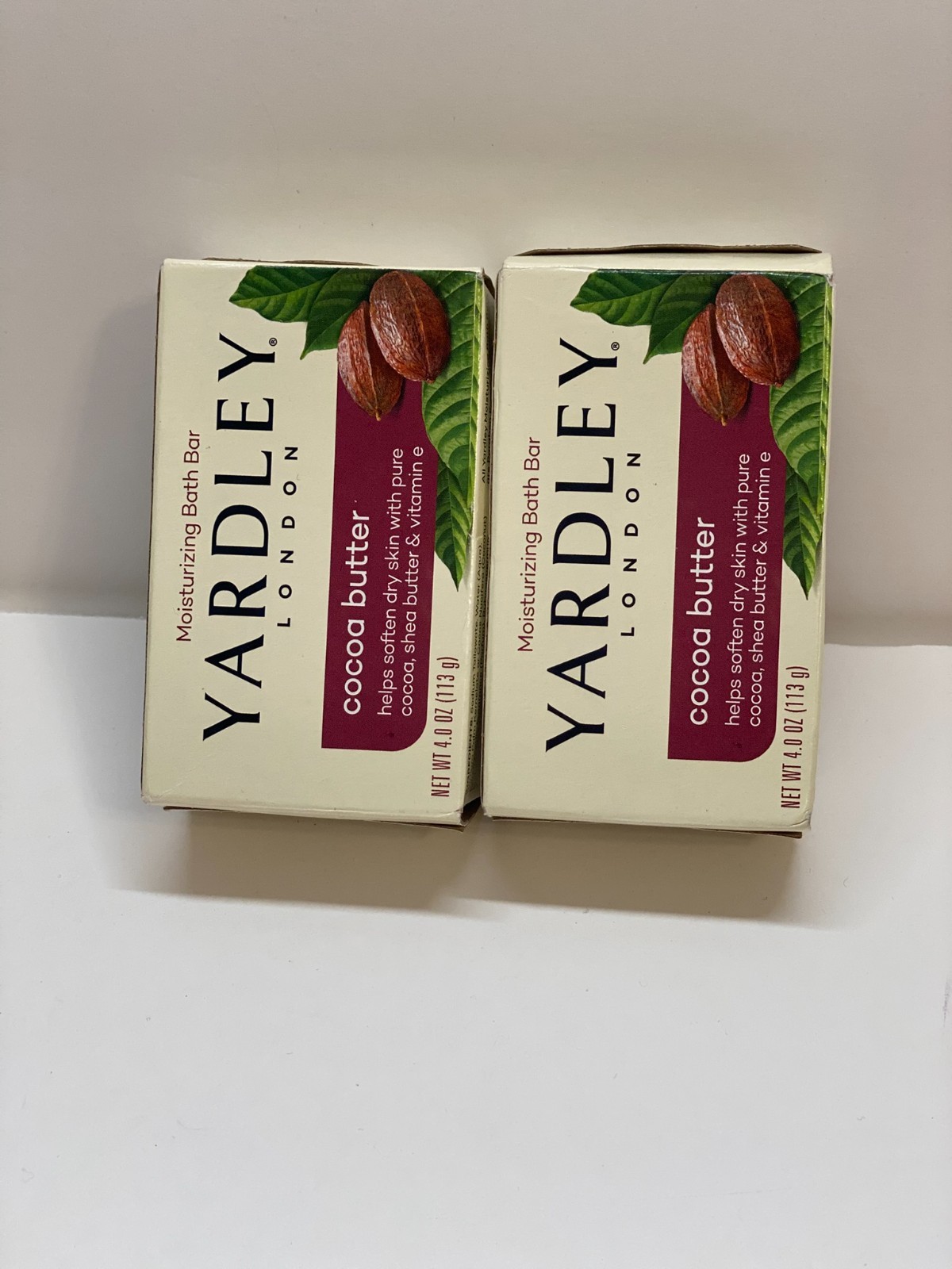 2 Yardley London Nourishing Bath Soap Bar